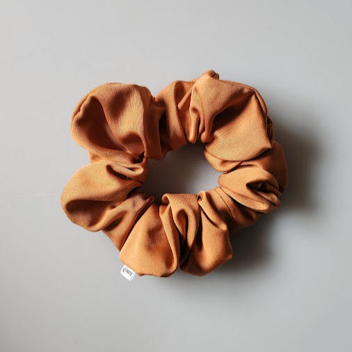 Terracotta Satin Scrunchie