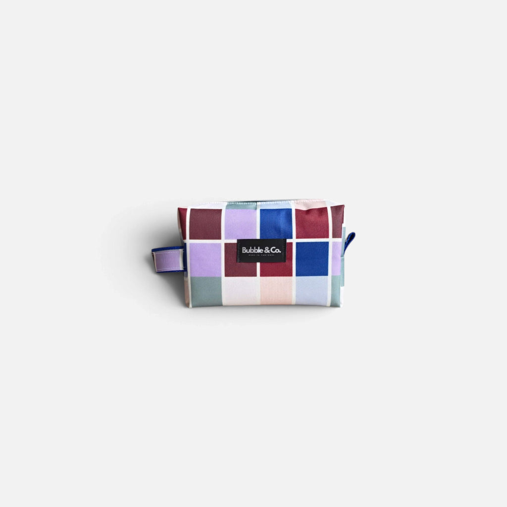 GRID M toiletry bag by Bubble & Co., handmade in Portugal