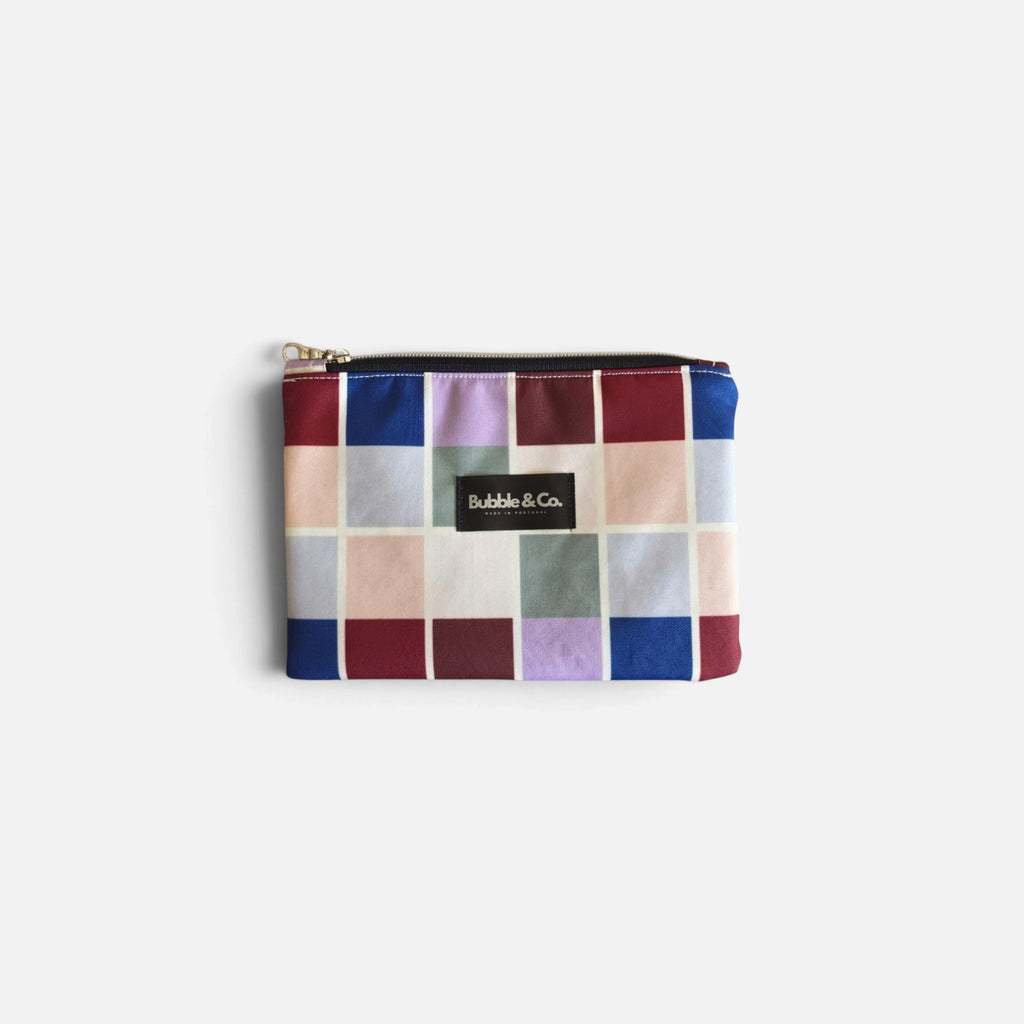 GRID Pouch Bag by Bubble & Co., handmade in Portugal