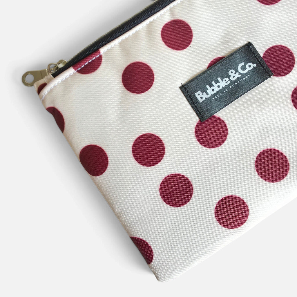 Polka Dot Mini Pouch Bag for organising everyday essentials