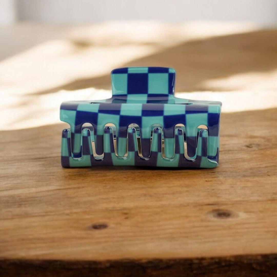 MOLA DE CABELO CHECKERED